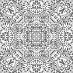 Abstract vector ethnic sketchy background