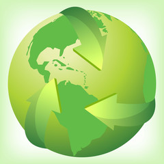 Green Eco Friendly Earth