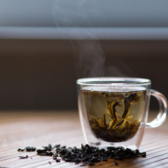 Cup of green tea
