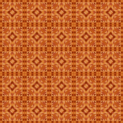 Linoleum seamless pattern. Brown color. Vector illustration