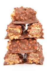 Chocolate with caramel