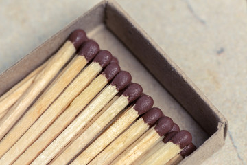 Box of matches