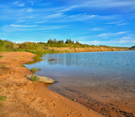 Abandoned sand