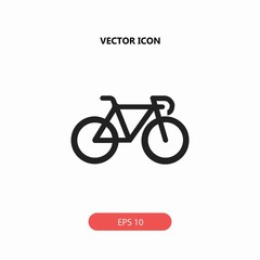 bicycle vector icon