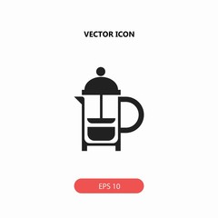 teapot vector icon