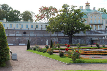 Obraz premium Ancient architecture of Europe in summer time