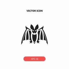 bat vector icon