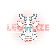 Vector poster - just legalize 3