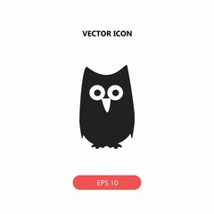 owl vector icon
