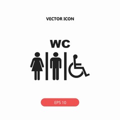 wc vector icon