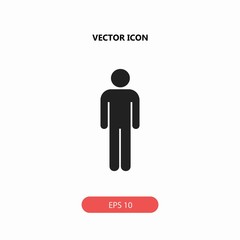 male vector icon