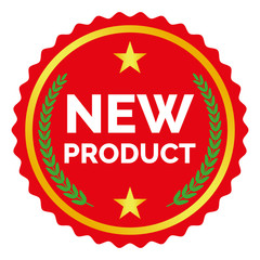 new product label