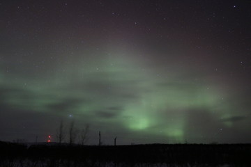Fototapeta na wymiar Northern Lights Aurora Borealis Finland Norway