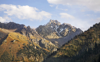 Medeo valley. Kazakhstan 