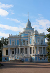 Ancient architecture of Europe in summer time