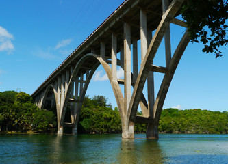 Big bridge in Cuba