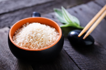raw rice