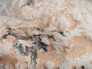 Stones at a river, close-up
