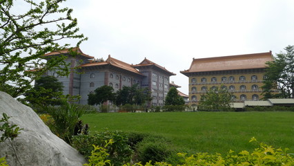 Fototapeta na wymiar Fo Guang Shan Monastery, Private monks building