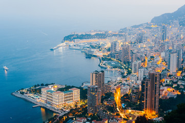 Fototapeta na wymiar Monte Carlo, Monaco, French Riviera