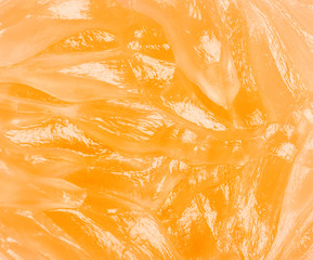 Close up of grapefruit or orange texture pulp of the fruit.