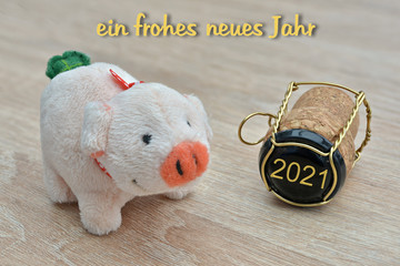 ein frohes neues Jahr 2021