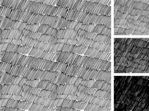 Simple pattern of rough hatching grunge texture