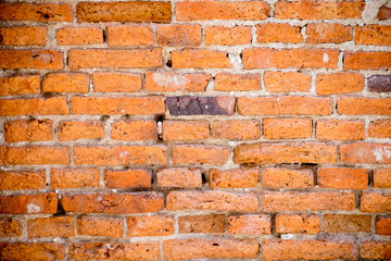 Old dirty brick wall with high resolution texture and background