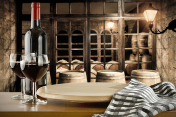 table background and barrels 