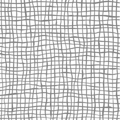 Vector seamless doodle patterns with hand drawn lines.