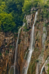 Beautiful view in the Plitvice Lakes National Park .Croatia