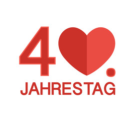 40 years anniversary