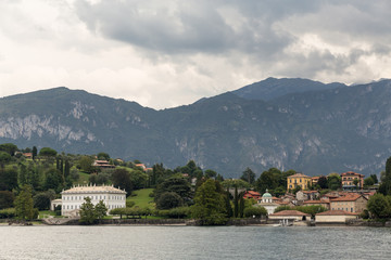 Small village on Lake Como near Bellagio