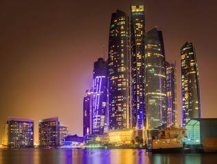 Plakat Abu Dhabi Skyline