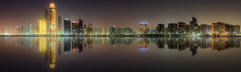 Fototapeta premium Abu Dhabi Skyline