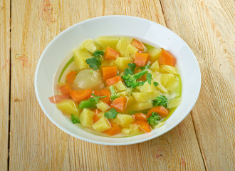 summer soup Lohikeitto