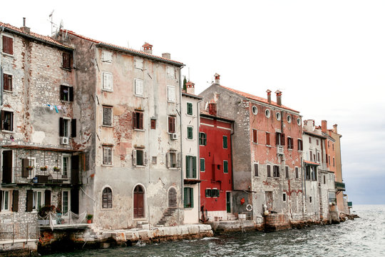 View on old town in Rovinj