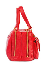 Red handbag