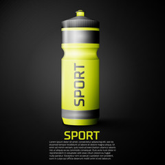 Sport nutrition drink bottle for fitness