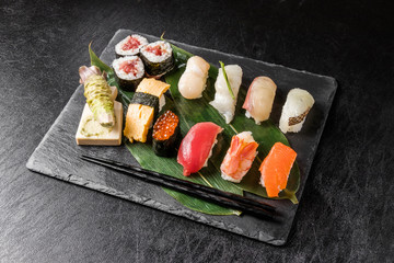 本格握り寿司　 Japanese gourmet genuine finger sushi