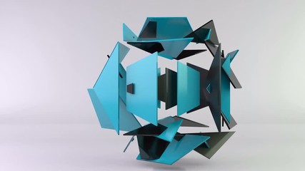 Platonic transformation background