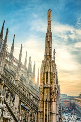View from the Milan Cathedral