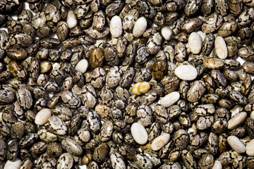 Chia seeds texture, background