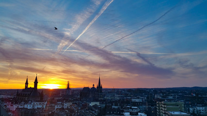 Aachen am Morgen