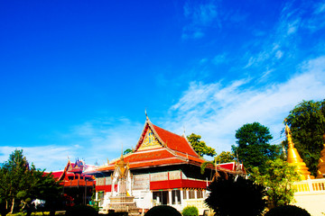 Thailand Temple Building, Beautiful architecture