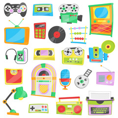 Internet of things, devices and connectivity concepts on a network, cloud at center