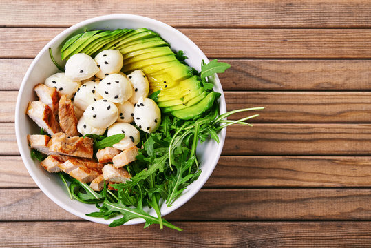 salad with turkey