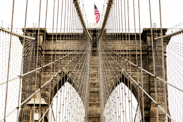 Fototapeta premium Brooklyn Bridge Detail