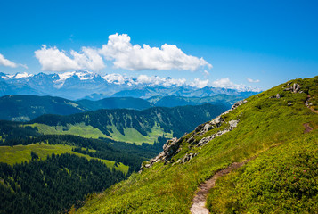 swiss high mountains