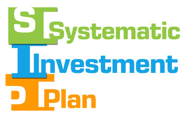 SIP - Systematic Investment Plan Colorful Abstract Stripes 